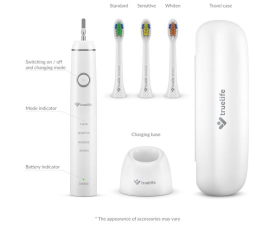 TrueLife SonicBrush Compact Adult Oscillating toothbrush