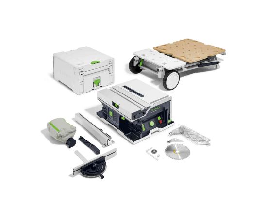 Sagarumošanas garenzāģis Festool CSC SYS 50 EBI-Basic-Set;  2x18 V; (bez akumulatora un lādētāja)