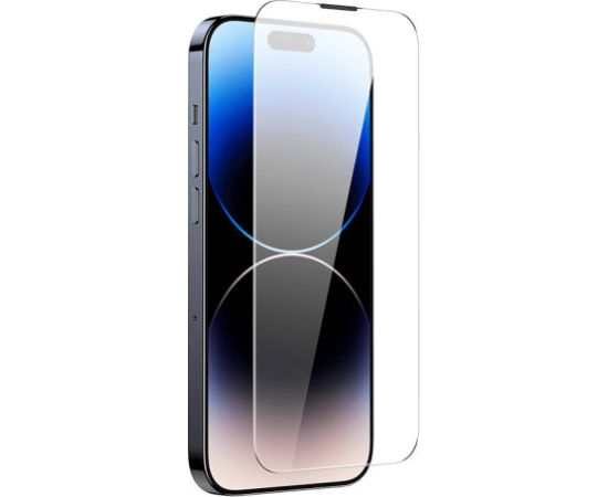 Tempered Glass Baseus Corning for iPhone 14 Pro with built-in dust filter