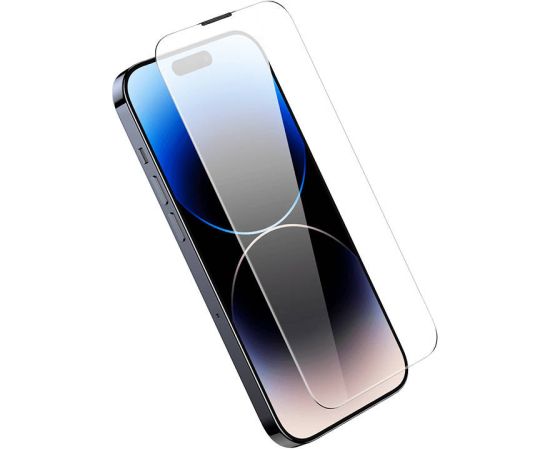 Tempered Glass Baseus Corning for iPhone 14 Pro with built-in dust filter