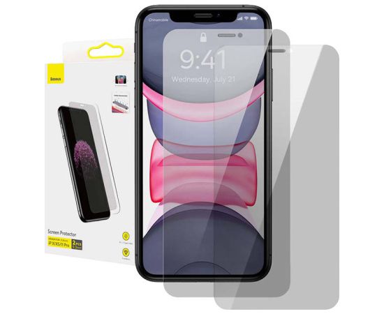 Baseus 0.3mm Screen Protector (2pcs pack) for iPhone X/XS/11 Pro 5.8inch