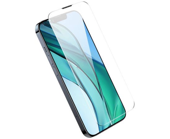 Tempered Glass Baseus Corning for iPhone 13/13 Pro/14 with built-in dust filter
