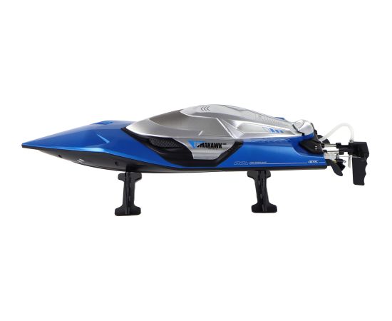 Import Leantoys Motorboat R/C 2.4G Lights 30 km/h Blue