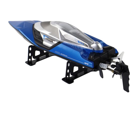 Import Leantoys Motorboat R/C 2.4G Lights 30 km/h Blue