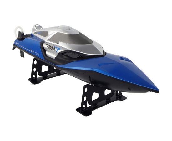 Import Leantoys Motorboat R/C 2.4G Lights 30 km/h Blue