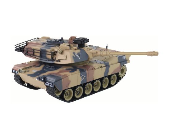 Import Leantoys USA M1A2 RC 1:18 Remote Controlled Sand Tank