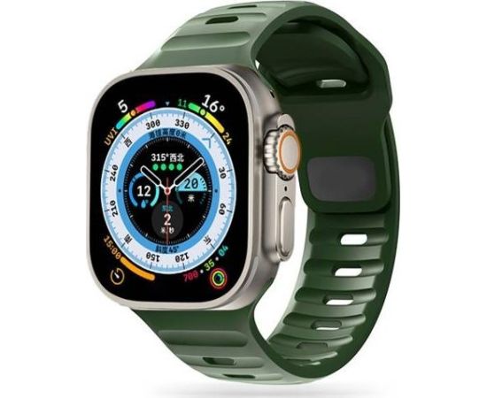 Tech-protect Iconband Line Apple Watch 4/5/6/7/SE/8/Ultra 44/45/49mm Army Green