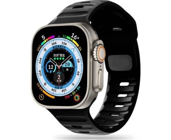 Tech-Protect Icon Line Apple Watch 4/5/6/7/SE/8/Ultra 44/45/49mm Black