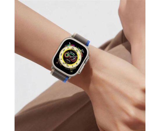 Tech-protect Apple Watch Ultra 2/Ultra/9/8/SE (2022)/7/SE/6/5/4/3/2/1 Nylon Strap - 49mm/45mm/44mm/42mm