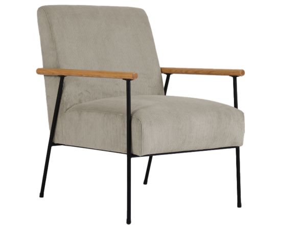 Krēsls JADE 63x75,5xH85,5cm, pelēks-bēšs