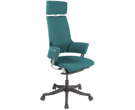 Task chair DELPHI teal blue