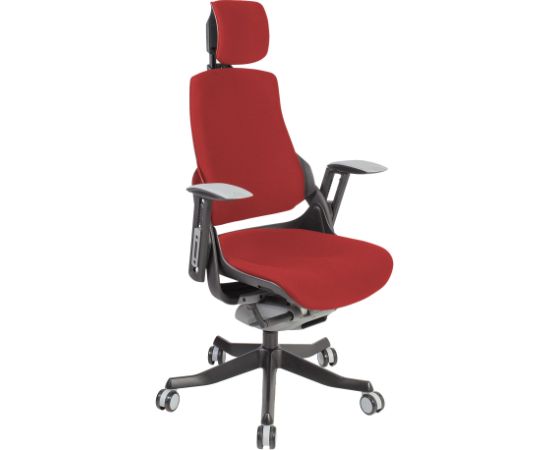 Task chair WAU dark red