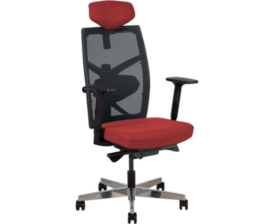 Task chair TUNE dark red/black