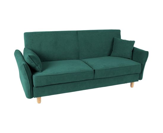 Dīvāns gulta ROSANNA 199x81xH86cm, zaļš