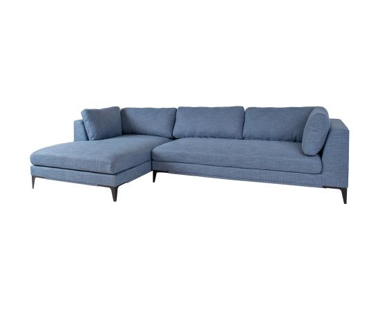 Stūra dīvāns BRIA LC zils