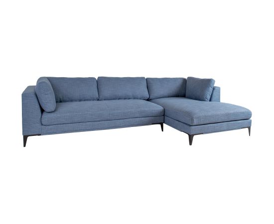 Stūra dīvāns BRIA RC zils