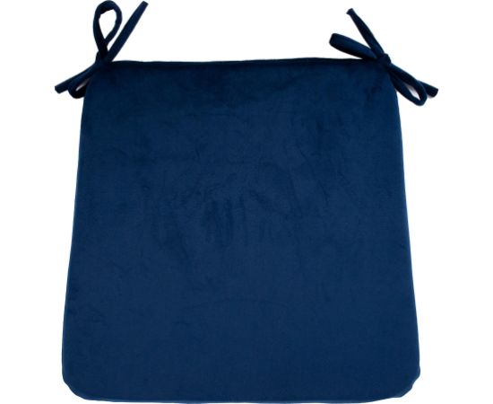 Cushion VELVET 2, for chair 39x39cm, blue