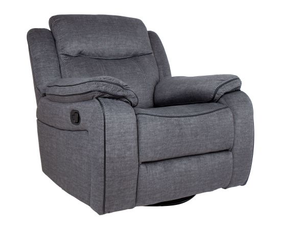 Recliner armchair GENTRY manual, grey