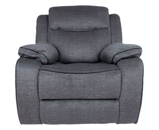 Recliner armchair GENTRY manual, grey