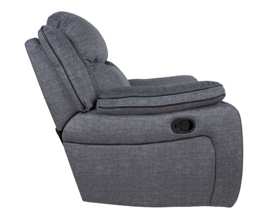 Recliner armchair GENTRY manual, grey