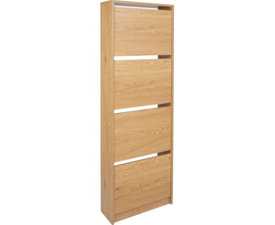 Apavu skapis AALBORG 49x18xH160cm, ozols
