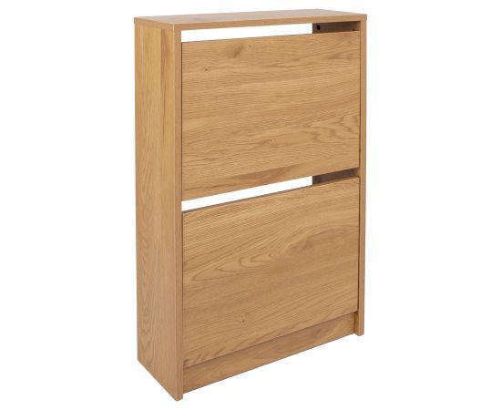 Shoe cabinet AALBORG 49x18xH84cm, oak