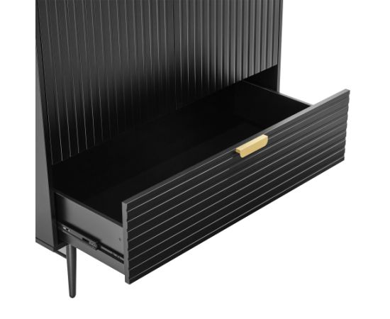 Sideboard PIXAR 100x56xH175cm, black