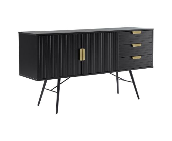 Sideboard PIXAR 150x40xH80cm, black