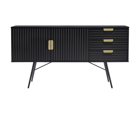 Sideboard PIXAR 150x40xH80cm, black