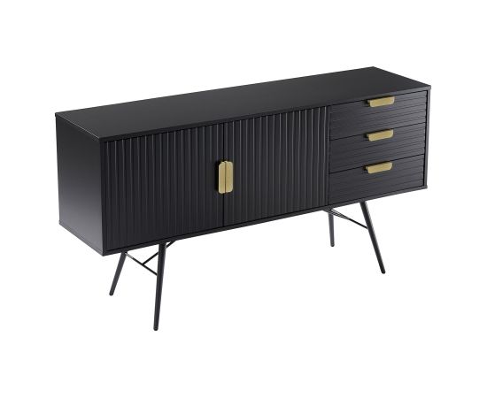 Sideboard PIXAR 150x40xH80cm, black