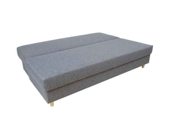 Sofa bed VELLA with storage box, grey