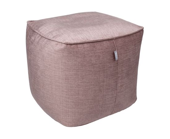 Pufs VOSS 60x60xH40cm, rozā