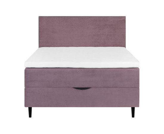 Kontinentālā gulta LAARA 140x200cm, rozā