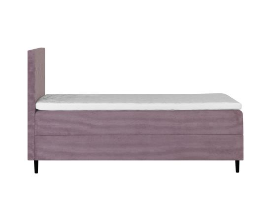 Kontinentālā gulta LAARA 90x200cm, rozā