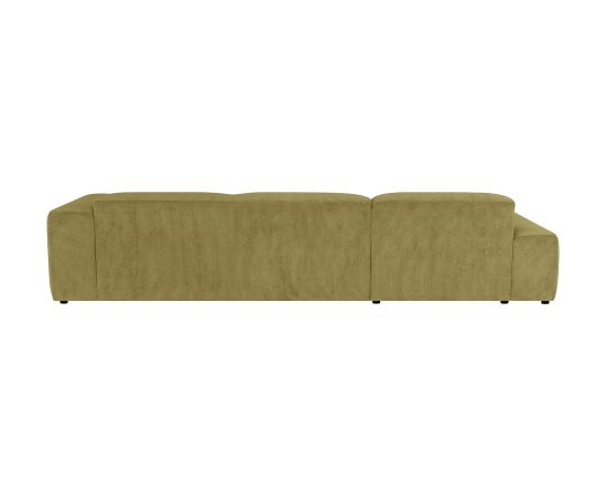 Corner sofa LEHTE 3-seater, left corner, green