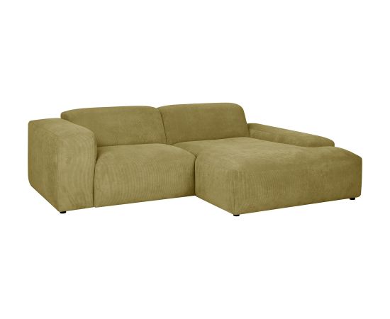 Stūra dīvāns LEHTE labais stūris, zaļš