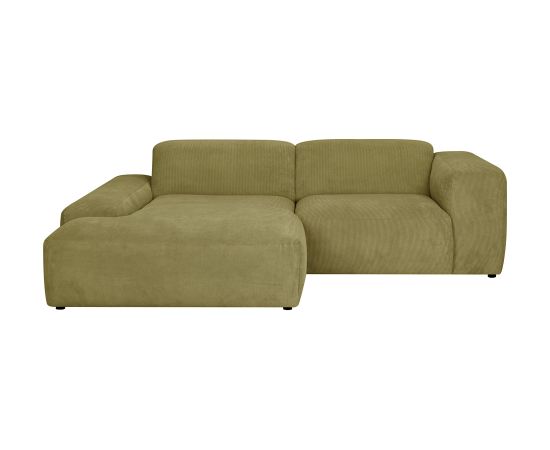 Stūra dīvāns LEHTE kreisais stūris, zaļš