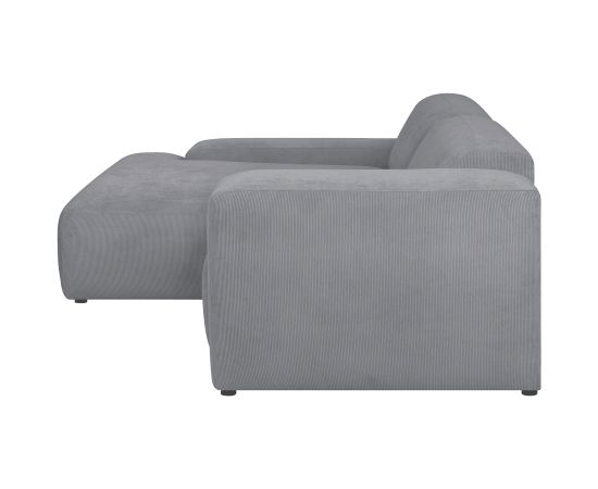 Corner sofa LEHTE left corner, grey