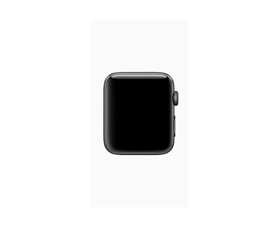 Apple MR2Y2 Watch 38mm Series 3 GPS + LTE Space Gray Aluminum Case with Gray Sport Band