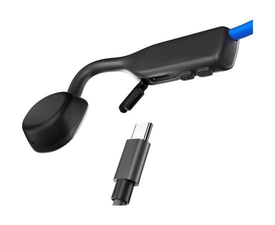 SHOKZ OpenMove Headphones Wireless Ear-hook Calls/Music USB Type-C Bluetooth Blue