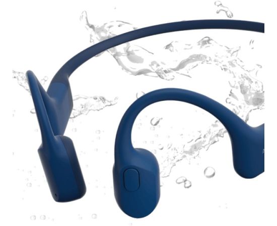 SHOKZ Openrun Mini Headphones Wireless Neck-band Calls/Music Bluetooth Blue