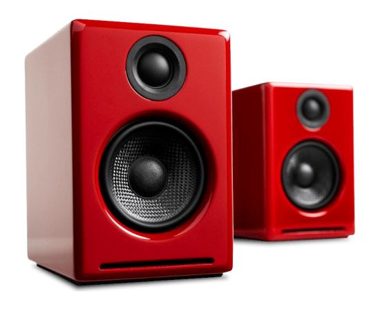 Audioengine A2+BT - loudspeaker columns, red