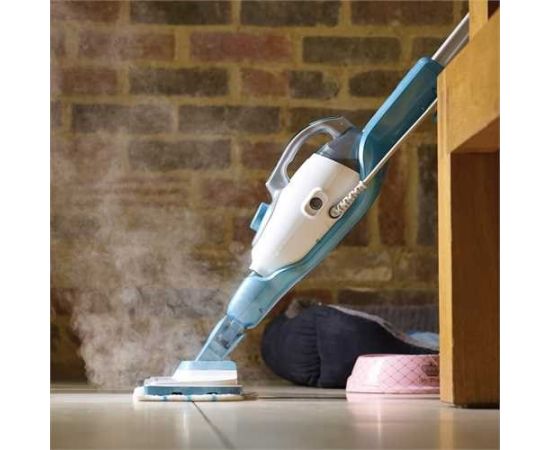 Black&decker Black & Decker 9IN1 Steam-mop Upright steam cleaner 0.5 L Turquoise,White 1300 W