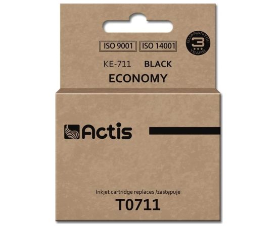 Actis KE-711 ink (replacement for Epson T0711/T0891/T1001; Standard; 15 ml; black)