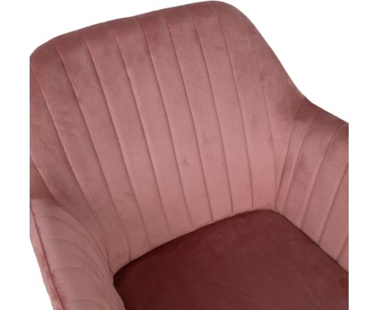 Chair EVELIN rose velvet