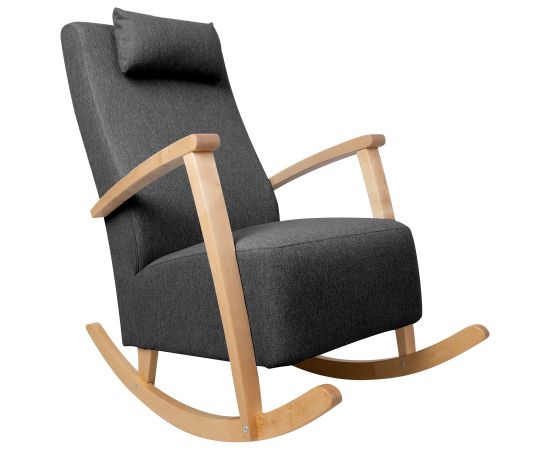 Rocking chair VENLA dark grey