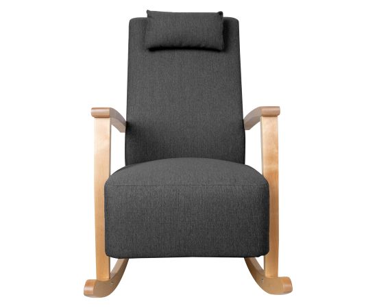 Rocking chair VENLA dark grey