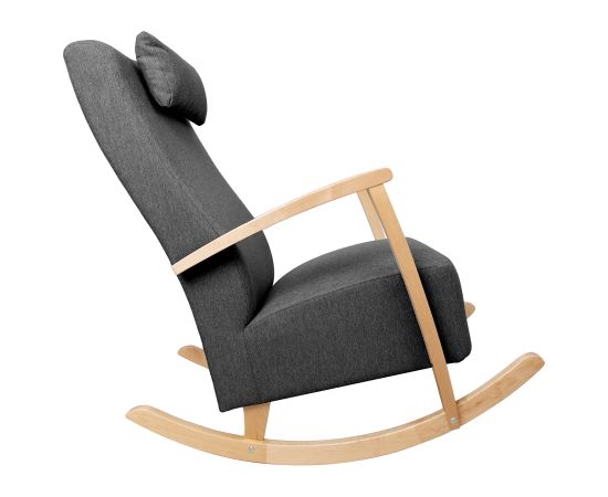 Rocking chair VENLA dark grey