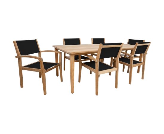 Dining set MALDIVE with 6 chairs