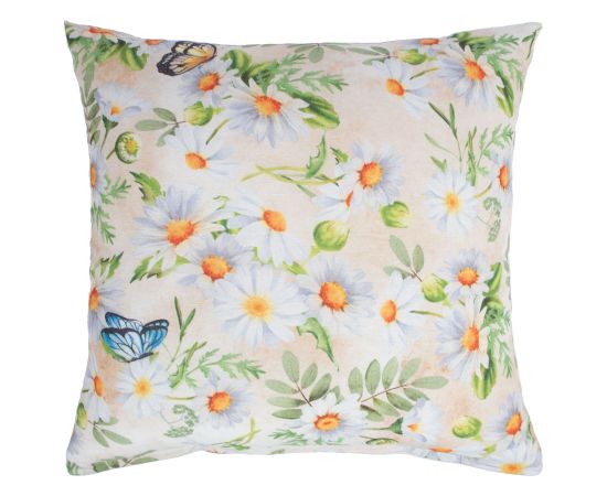Cushion LONETA 45x45cm, daisies
